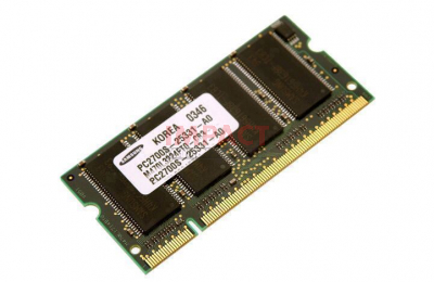 350237-001 - 512MB, 333MHZ, 200-PIN, PC2700 Memory Module (Sodimm)