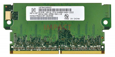 NHN647R26415F-D64NMH - Netlist 512MB PC2-6400 Memory