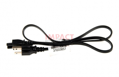 31033857 - Power Cord black 1.0M 3 WIRE