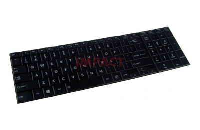 V000320350 - US Keyboard Flat Black