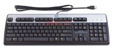 701429-L31 - USB 2.0 Keyboard (Silver/ Jack Black Color International)