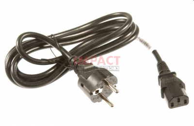 14G1100603LB - AC Power Cord (CEE/ 2P/ 3C, Black)