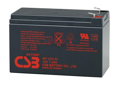 GP1270 - Replacement, 12V/ 7AH Battery