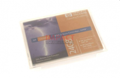 C5708A - 12GB (24GB With 2:1 Compression) DDS-3 125M Tape Cartridge