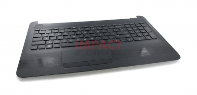 855027-001 - Top Cover with TouchPad and Keyboard (JACK BLACK, USA)