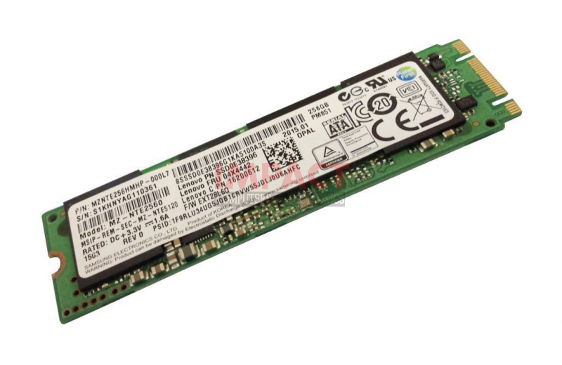 908753-001 - Hewlett-packard (HP) - 256GB SSD Hard Drive (M2 Sata