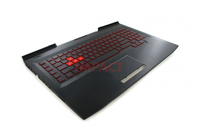 931688-001 - Top Cover with Keyboard and TouchPad (ONYX BLACK)
