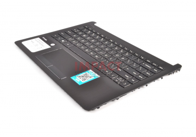 L24818-001 - TOP Cover ASH Silver With Keyboard (ASH Silver US)
