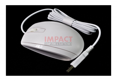 904368-001 - Mouse, White Universal Portia Wired USB