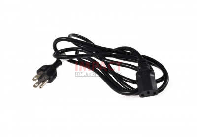 14009-00021400 - AC Power Cord UL/ CSA/ 3P/ 3C, Black
